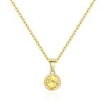 18k Gold Plated November Birthstone Topaz Necklace