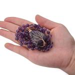 Raw Amethyst Tree of Life Necklace for Everyone