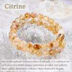 Citrine Wealth & Success Stretch Bracelet for Women
