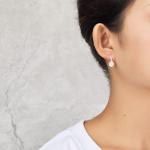 Moonstone Drop Earrings by Philip Jones