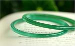 Natural Green Jade Bangle Bracelet for Everyone
