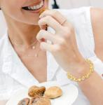 Citrine Beaded Bracelet - 8MM, Unisex Fashion