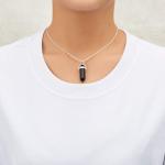 Philip Jones Black Onyx Gemstone Necklace