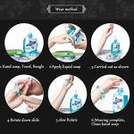 Green Jade Bangle Bracelet for Women with Gift Box