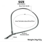 Hematite Beaded Pendant Necklace with Gift Box