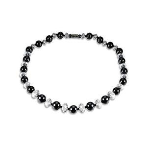 Unisex Magnetic Hematite Beads Therapy Necklace