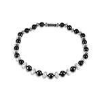 Unisex Magnetic Hematite Beads Therapy Necklace