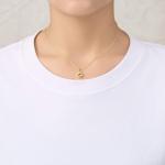 18k Gold Plated November Birthstone Topaz Necklace