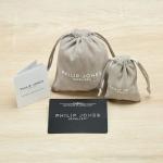 Philip Jones Black Onyx Gemstone Necklace