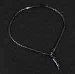 Hematite Beaded Pendant Necklace with Gift Box