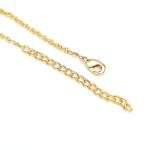 Natural Green Onyx Teardrop Pendant Necklace