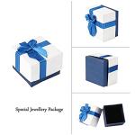 Sterling Silver Tanzanite Stud Earrings for Women