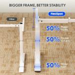 FLEXISPOT Bamboo Electric Standing Desk with Memory Panel