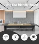 Large Conference Table with Charging Stations