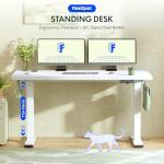 Electric Height Adjustable Standing Desk with Memory Panel