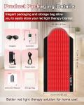 Medical-Grade Red Light Therapy Mat for Pain Relief