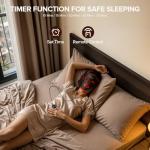 Red Light Therapy Mask with Rechargeable Remote