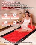 Medical-Grade Red Light Therapy Mat for Pain Relief