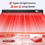2-in-1 Red Light Therapy Panel for Wellness