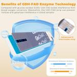 Blood Glucose Monitor Kit with Test Strips & Lancets