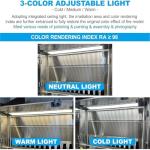 Airbrush Spray Booth with Touch Control & LED Lights