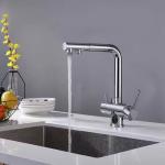 Pull-Out Spray Kitchen Faucet with Water Filter