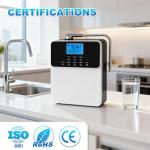 Titanium Alkaline Water Ionizer Machine, Auto-Cleaning