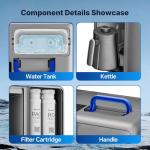 Portable Reverse Osmosis Countertop Water Filter
