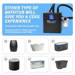 Ice Bath Cooler for Cold Immersion Therapy