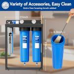 3-Stage Whole House Water Filtration System with UV