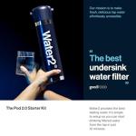 Water2 Fluoride Filter & Pod Bundle for Better Water
