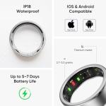 Orvyna Titanium Smart Ring - Ultra-Light Health Tracker