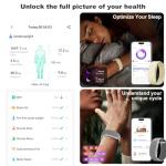 24/7 Fitness Tracker with Heart Rate & Sleep Monitoring