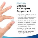 Complete B Vitamin Complex - 365 Tablets for Energy