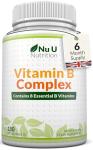 High Strength B Complex - 180 Vegan Tablets