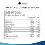 Complete B Vitamin Complex - 365 Tablets for Energy