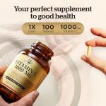 Solgar Vitamin C 1000mg - Immune Support Capsules