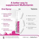 BetterYou MultiVit Daily Oral Spray - 14 Nutrients
