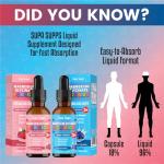 Kids Magnesium Glycinate Drops - Blueberry Raspberry Blend