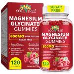 120 Count Magnesium Glycinate Gummies for Relaxation and Sleep