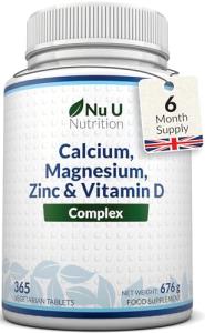 Calcium Magnesium Zinc & Vitamin D 365 Tablets