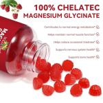 120 Count Magnesium Glycinate Gummies for Relaxation and Sleep
