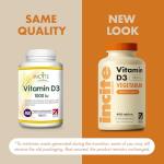 High Strength Vitamin D3 1000iu - 400 Tablets