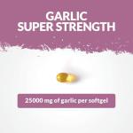 High Strength Garlic Capsules 25,000 mg - 240 Softgels