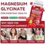 120 Count Magnesium Glycinate Gummies for Relaxation and Sleep