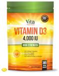 Maximum Strength Vitamin D3 4,000 IU Softgels