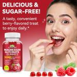 120 Count Magnesium Glycinate Gummies for Relaxation and Sleep