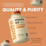 High Strength Vitamin D3 1000iu - 400 Tablets