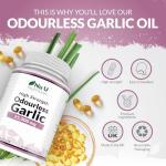 High Strength Garlic Capsules 25,000 mg - 240 Softgels