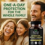 Echinacea Tablets - 2000 mg Plant Extract, 120 Count